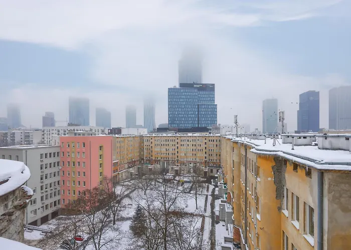 Modern With Functional Furnishings Centre By Renters Апартаменты Варшава